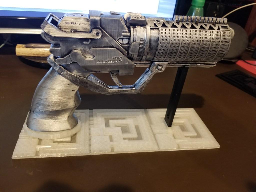 K's gun stand - one piece 3d model
