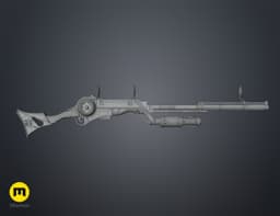 Caitlyn Rifle - Arcane season 2 3d model