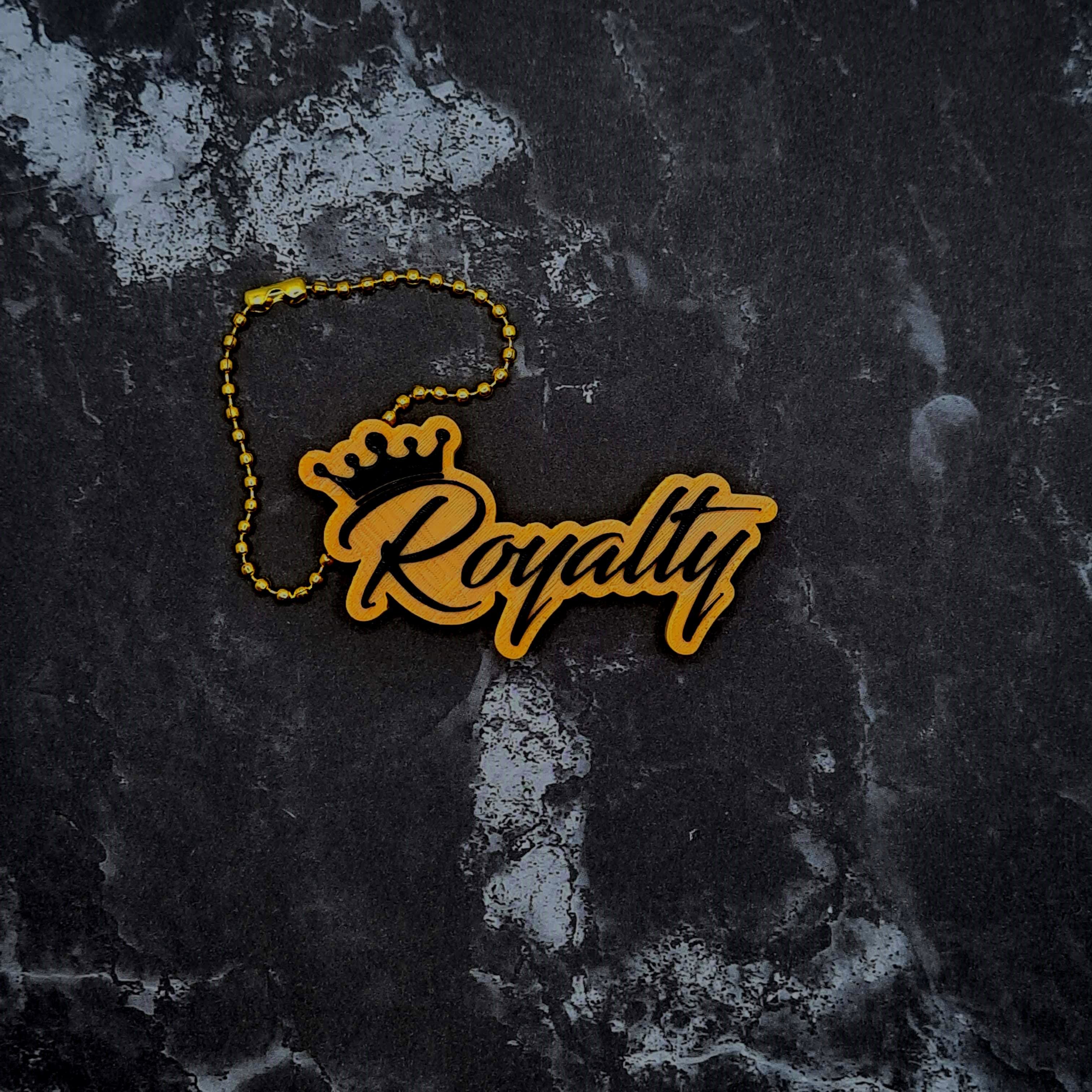 Royalty Keychain 3d model