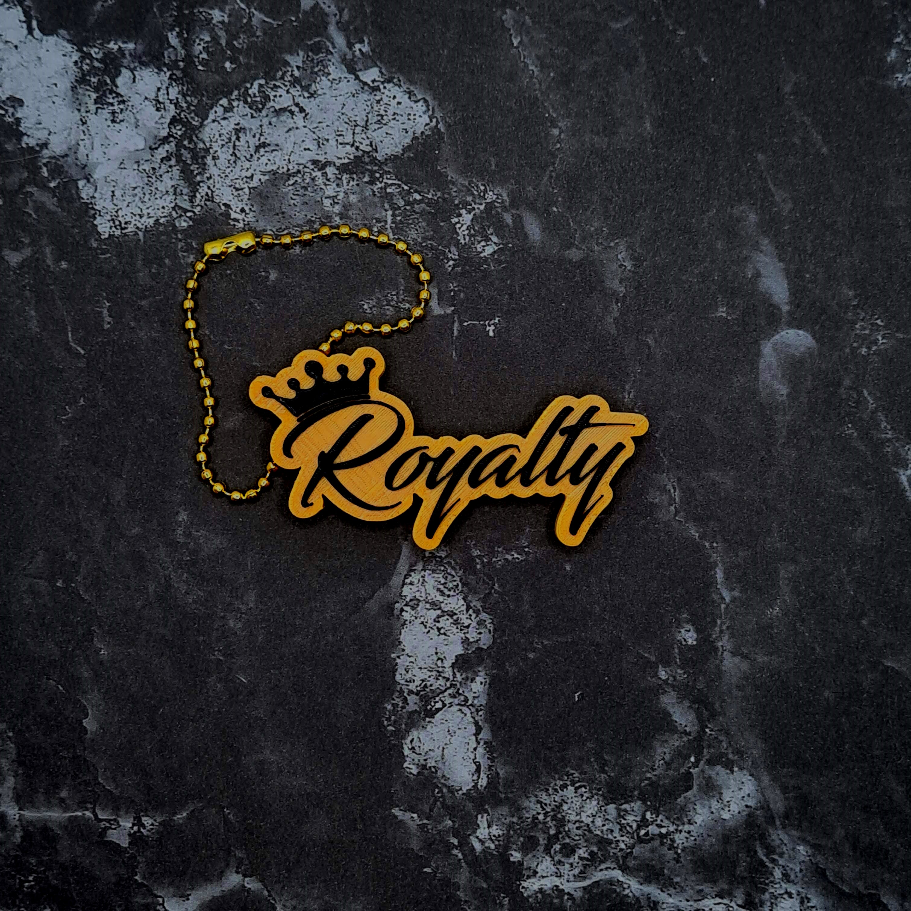 Royalty Keychain 3d model
