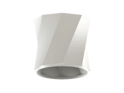Vaniso Lamp Shade - twisted eight 100mm height 3d model