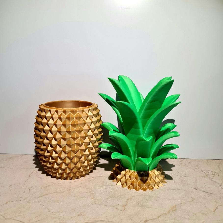 Pineapple jar 3d model