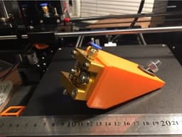 A6 bowden bracket EZ setup 3d model