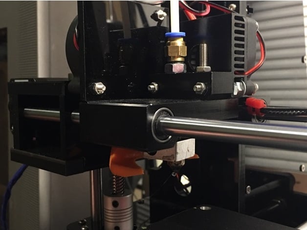 A6 bowden bracket EZ setup 3d model