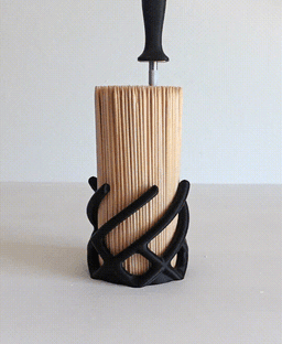 Knife block 3d model