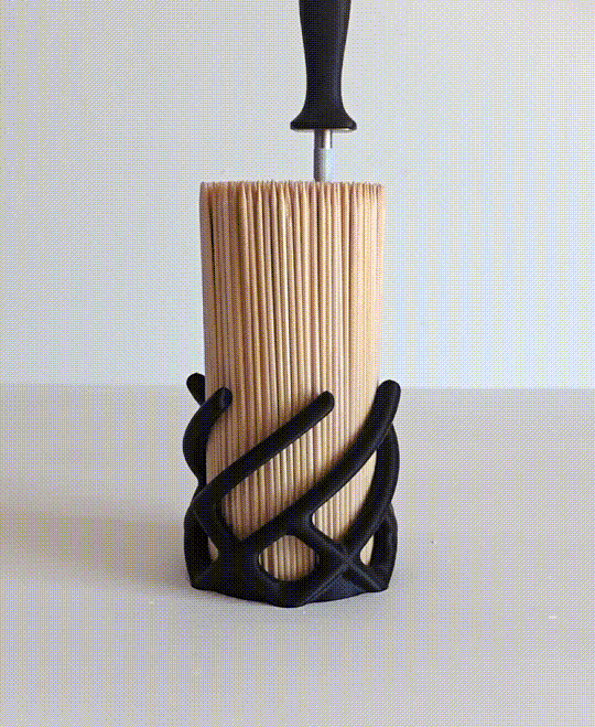 Knife block 3d model