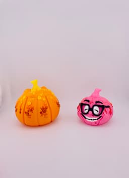 Decorative Pumpkin -Laughing 3d model