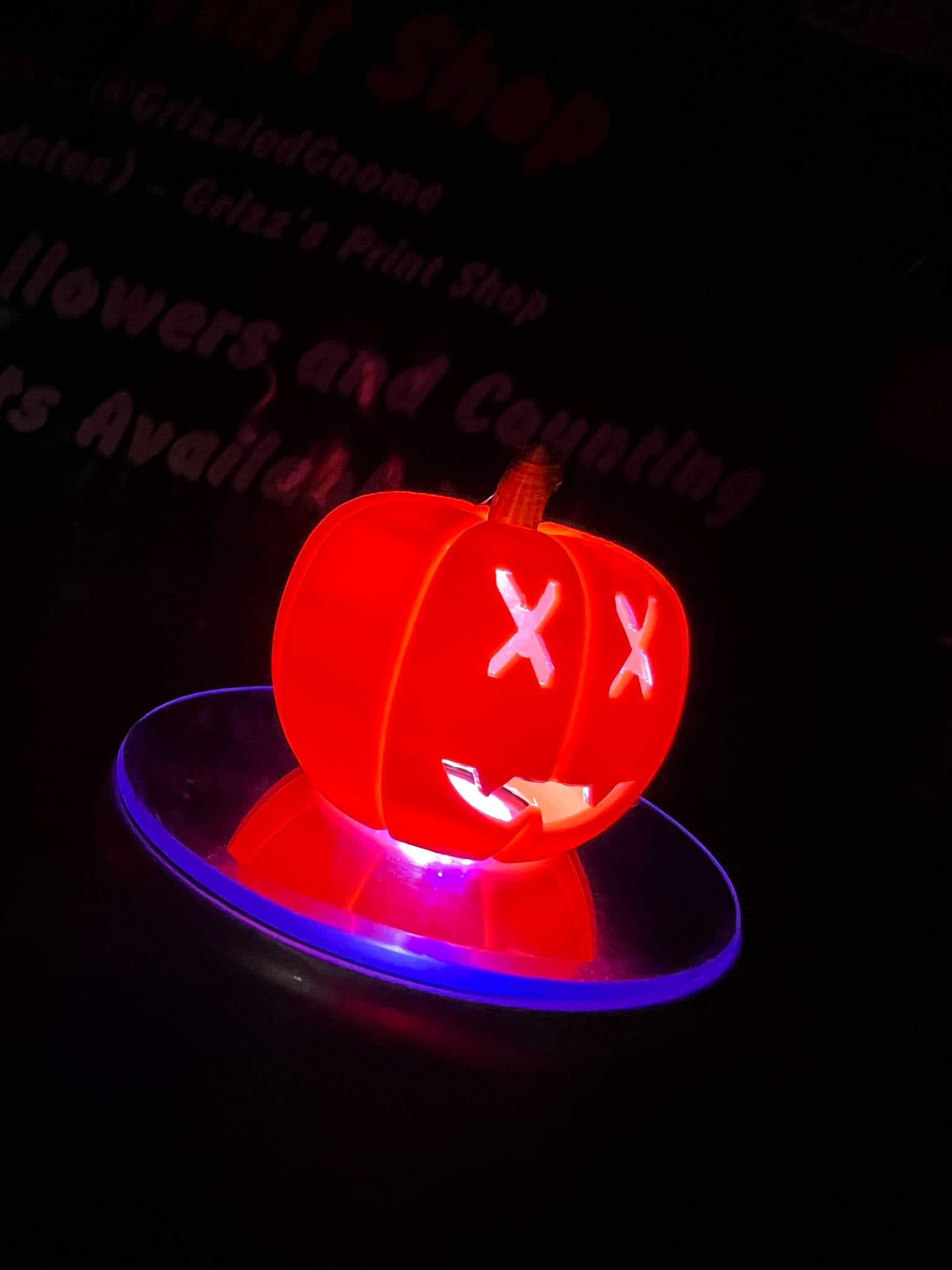 See no evil - Tea light Jack o lanterns 3d model