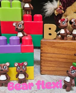 Bear Flexi - Friendship Bears 3d model