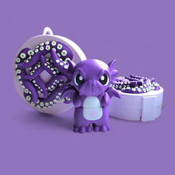 Cthulhu Set with Kraken Designs 3d model