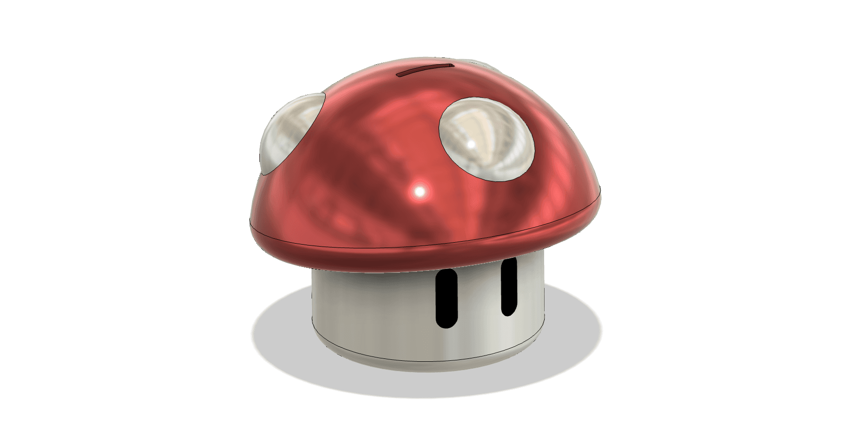 Super Mario Bros - Mushroom Bank 3d model