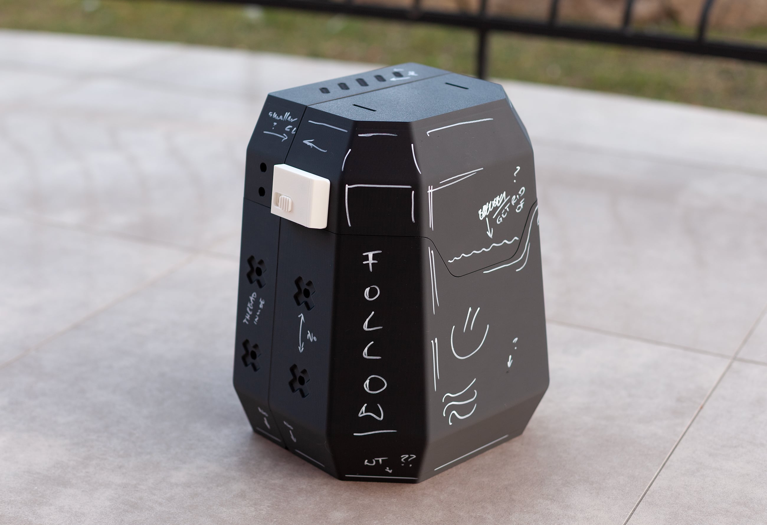 Multi-Material Printable Backpack 3d model