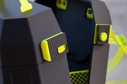 Multi-Material Printable Backpack 3d model