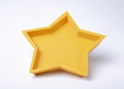 Sheriff Star Tray – Simple Western Decor Infused with Rustic Flair 3d model