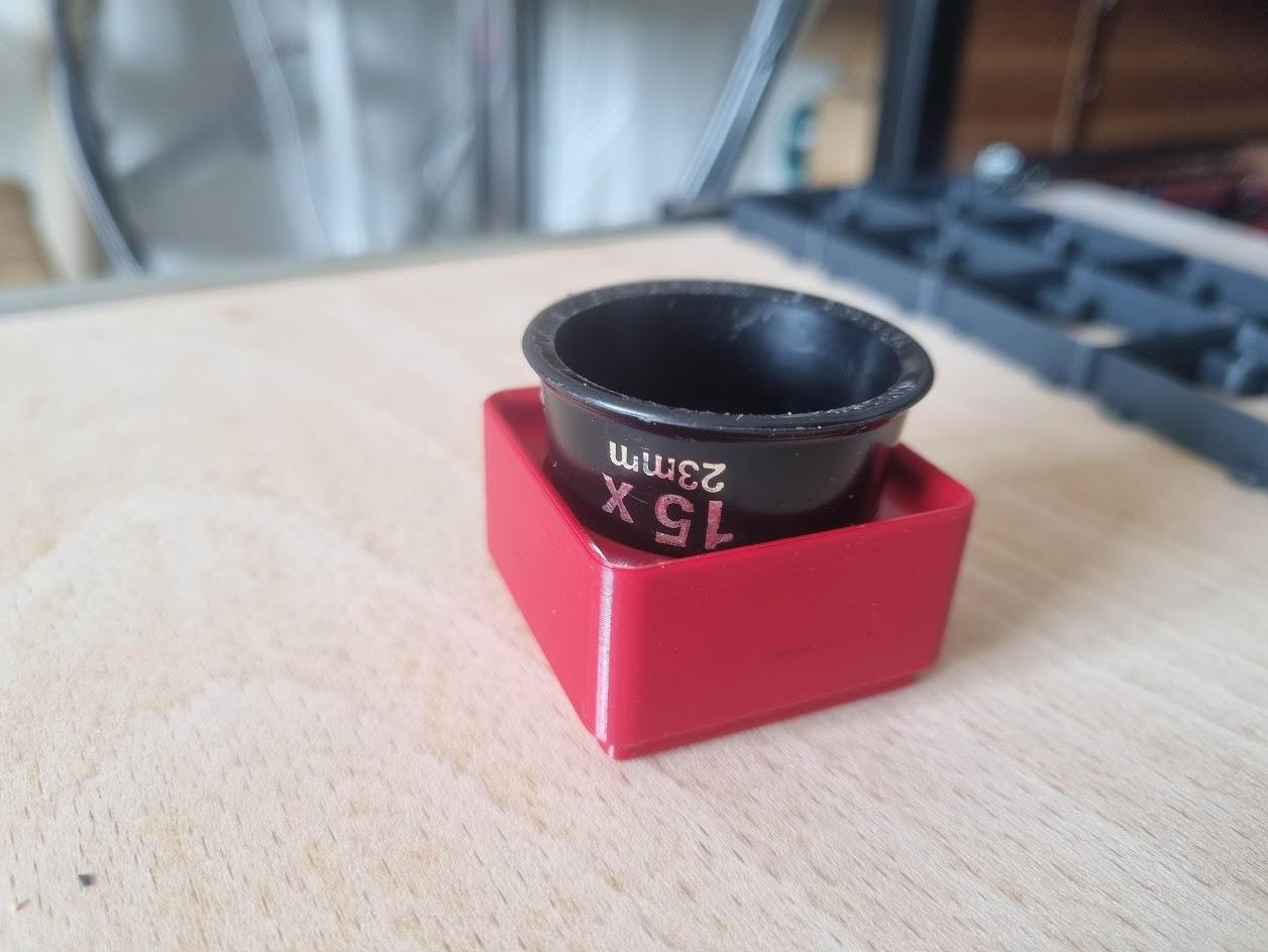 Gridfinity Loupe/Magnifier Holder 1x1 3d model