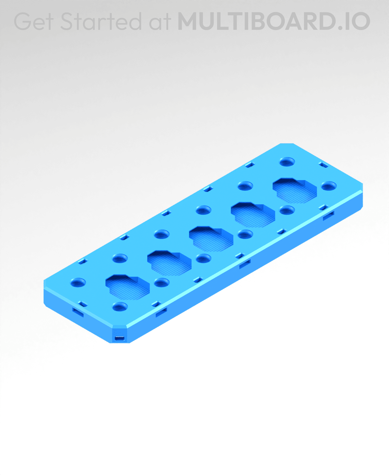 3x1 LU - Tray 3d model