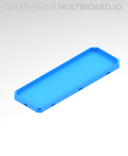 3x1 LU - Tray 3d model