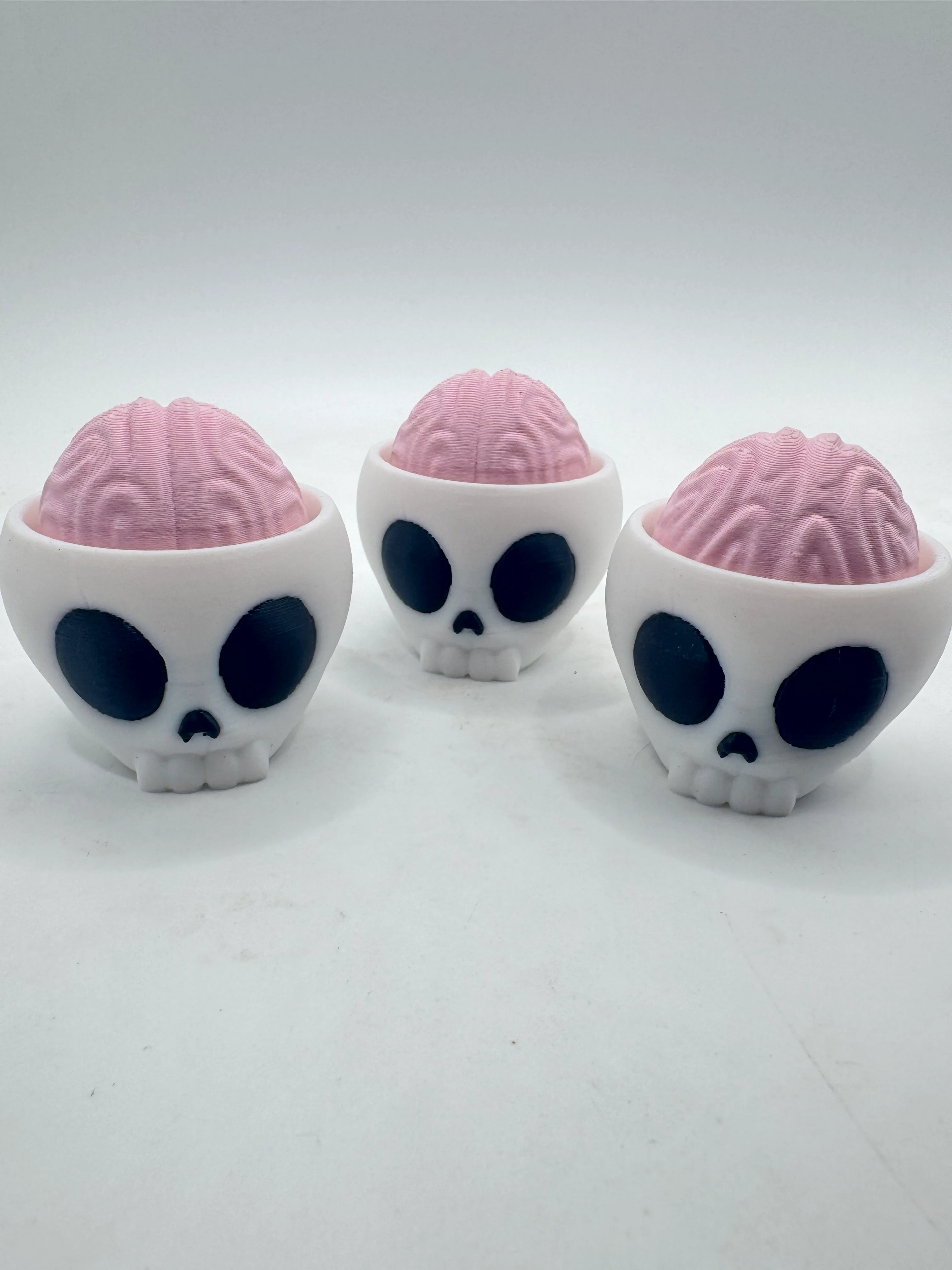 Skull Fidget clicker 3d model