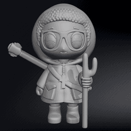 Sky The Vatican Mascot, Caelum The lightsworn 3d model