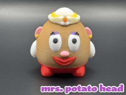 Chonky Chaps: Mr. and Mrs. Potato Head 3d model