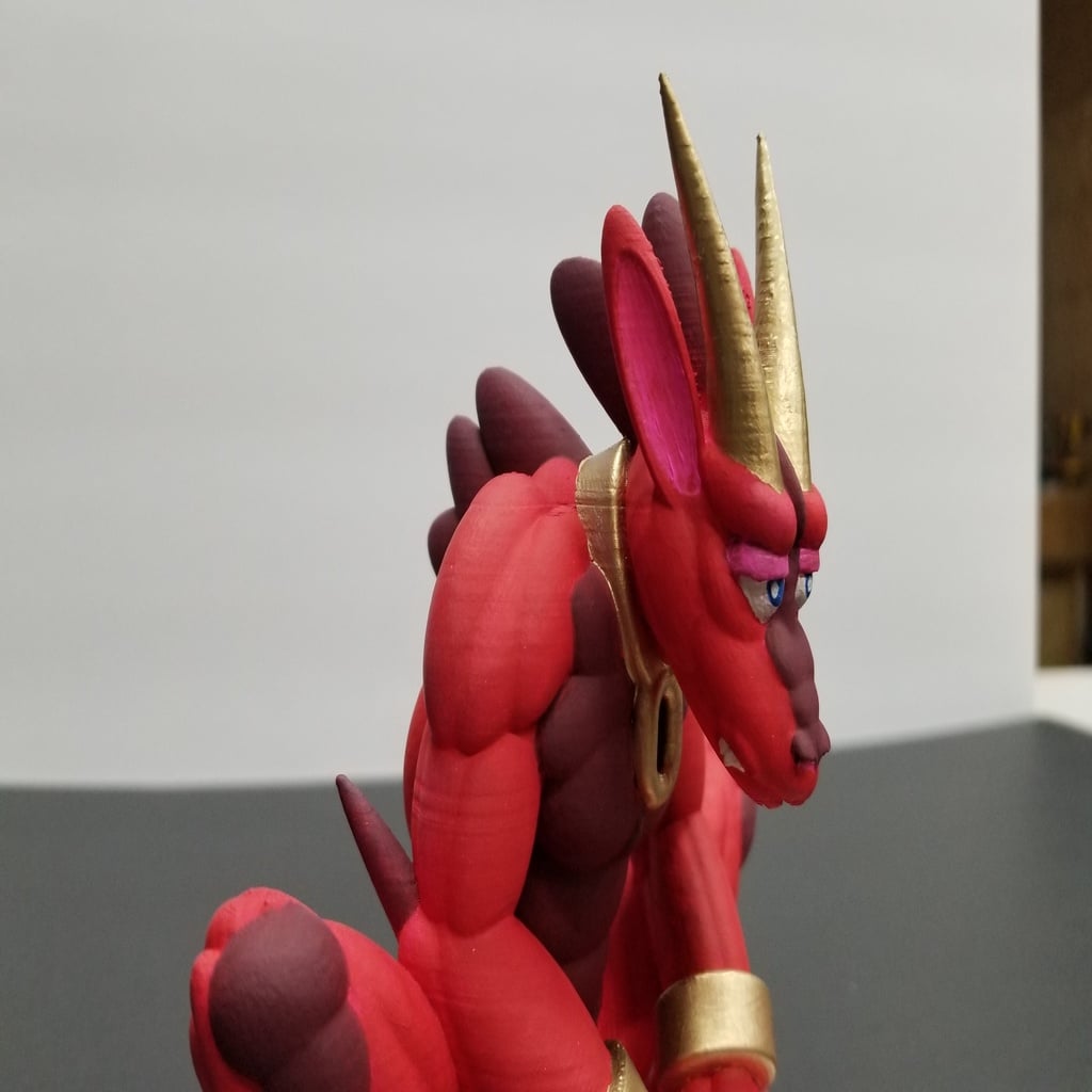Last Golden Horn 3d model