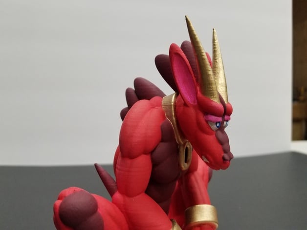 Last Golden Horn 3d model