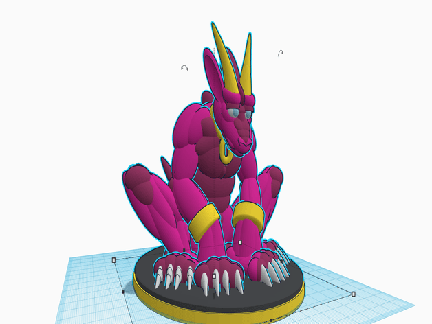 Last Golden Horn 3d model