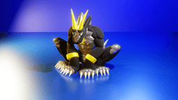 Last Golden Horn 3d model