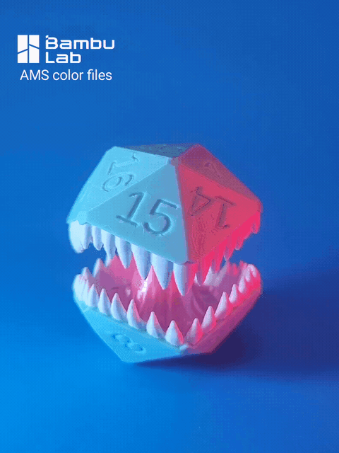 Rollable Mimic Dice 3d model