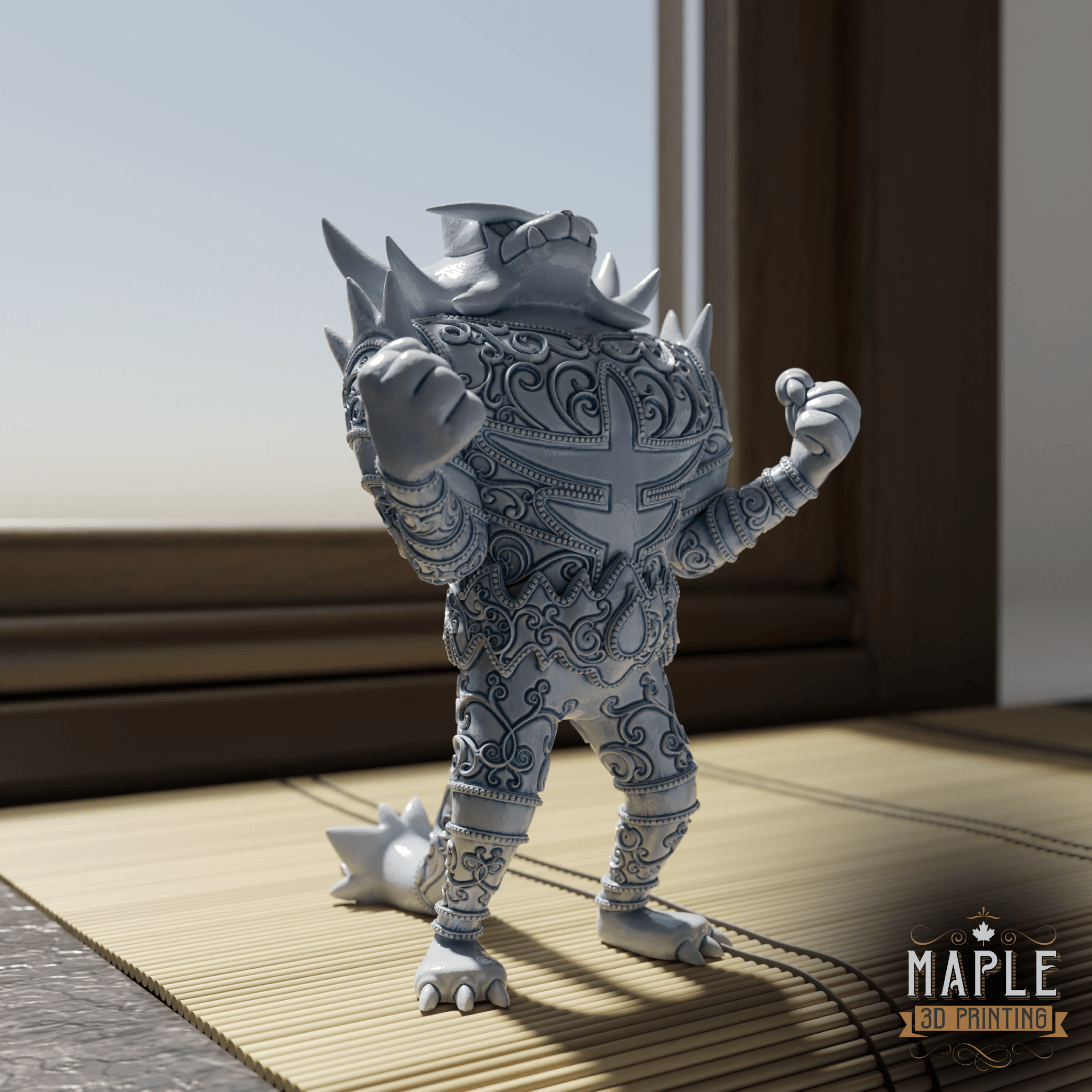 727. Incineroar - Basic & Ornamental 3d model