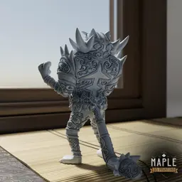 727. Incineroar - Basic & Ornamental 3d model