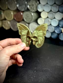 Skull butterfly 3d model