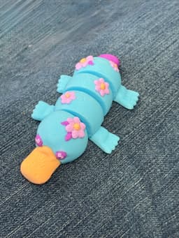 Floral Platypus Updated 2026 3d model