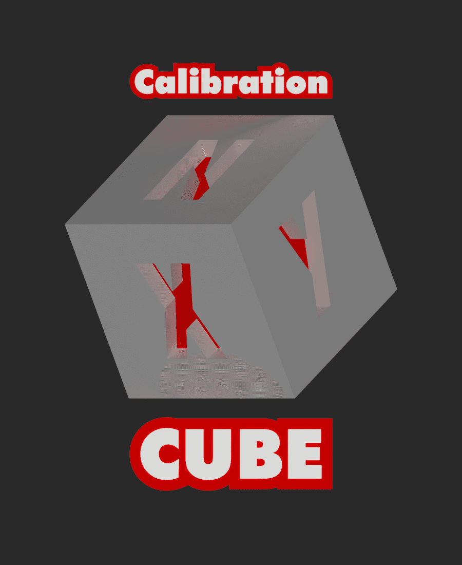 Calibration Cube, 20 mm 3d model