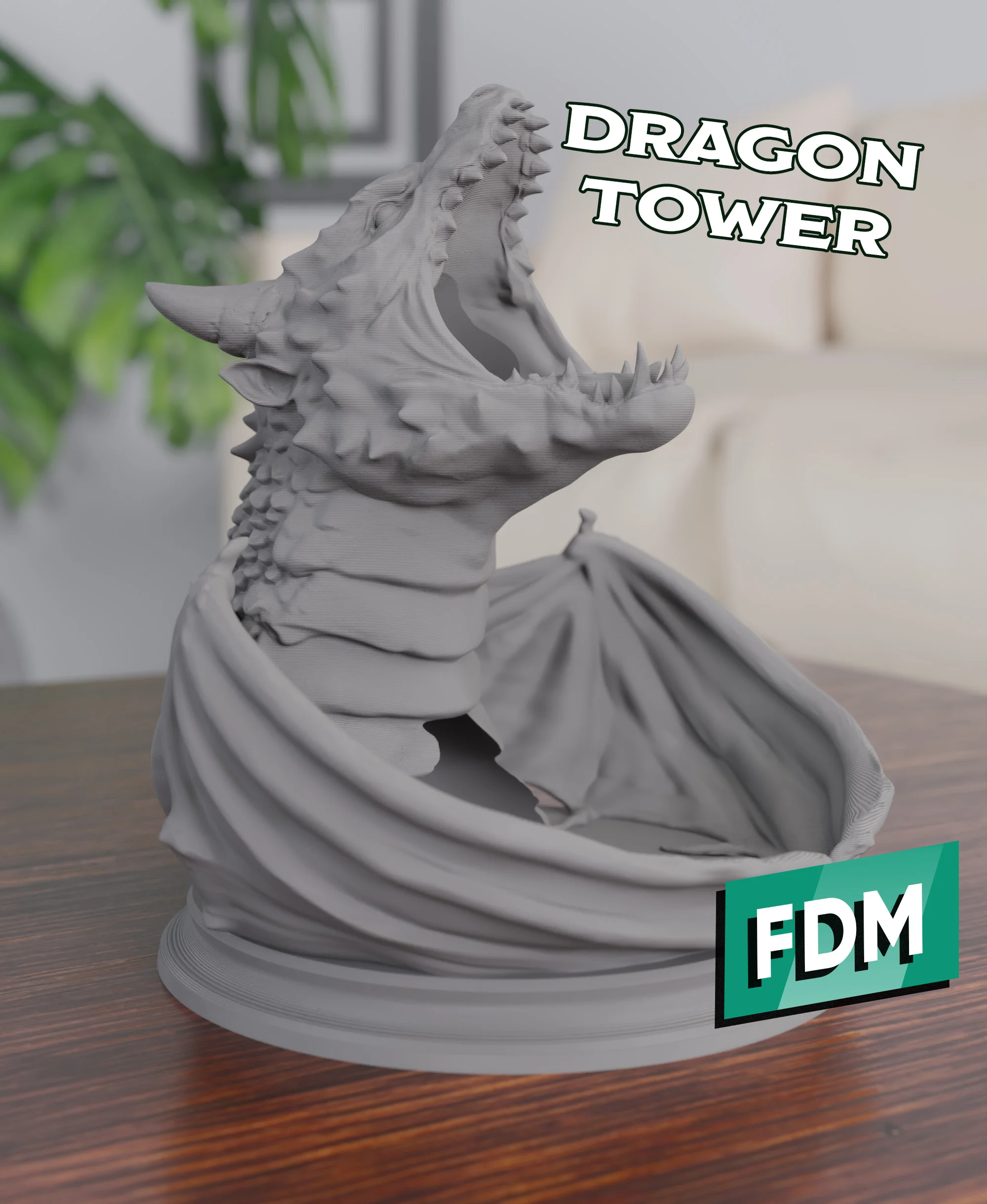 RPG - Dragon Dice Tower 3d model