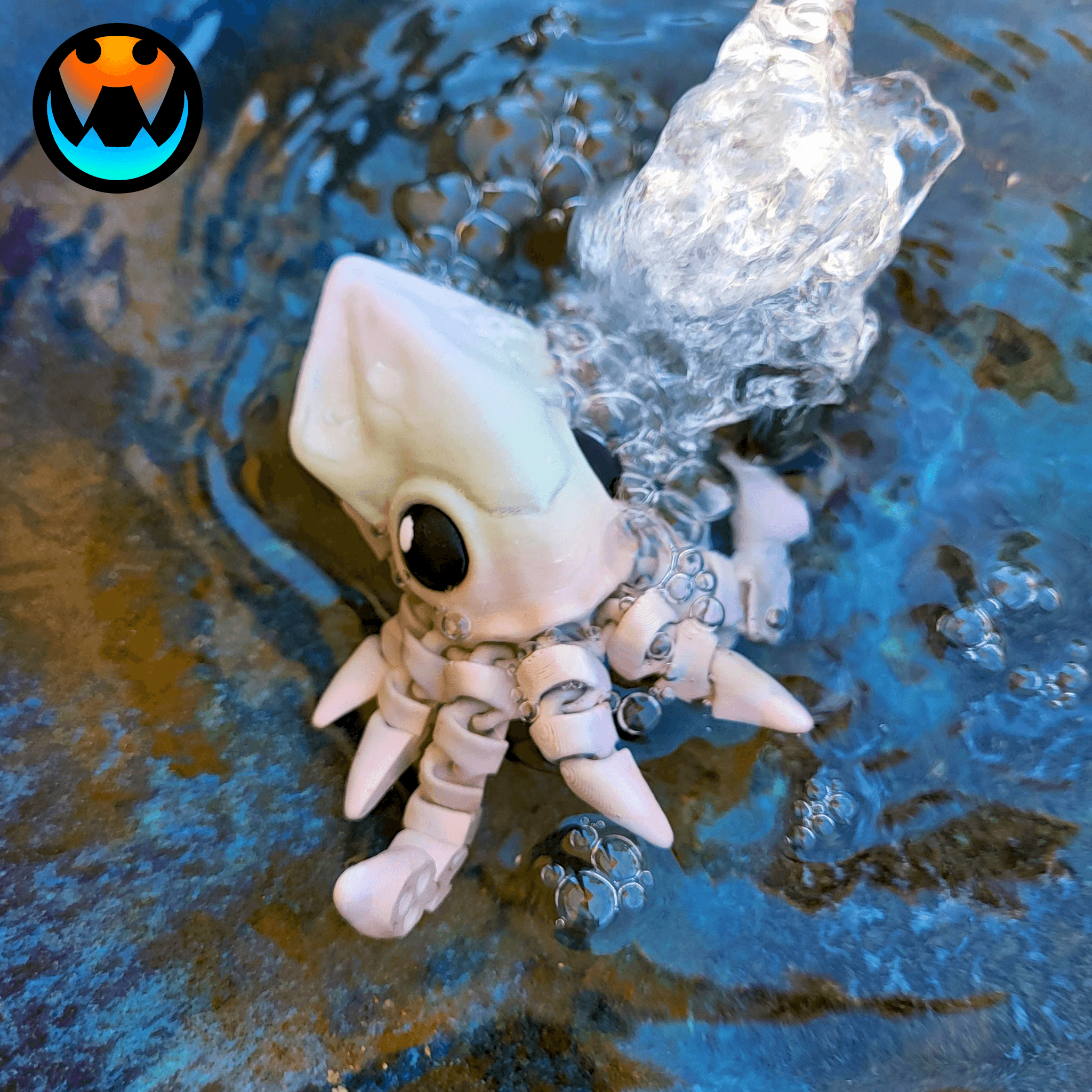 Tiny Squid 3d model
