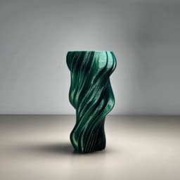 Folded Twist Vase 3d model