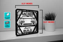 Mk4 Supra Artwork For Project Car Build, 3d Printed Home Or Office Decor 3d model