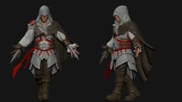 Ezio Auditore da Firenze - Multi-Part Design (No AMS Needed) 3d model