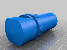 Katana Inspired Lightsaber and Sheath 3d model