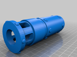 Katana Inspired Lightsaber and Sheath 3d model