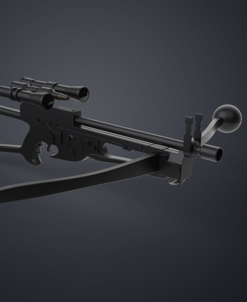 Chewbacca’s bowcaster 3d model