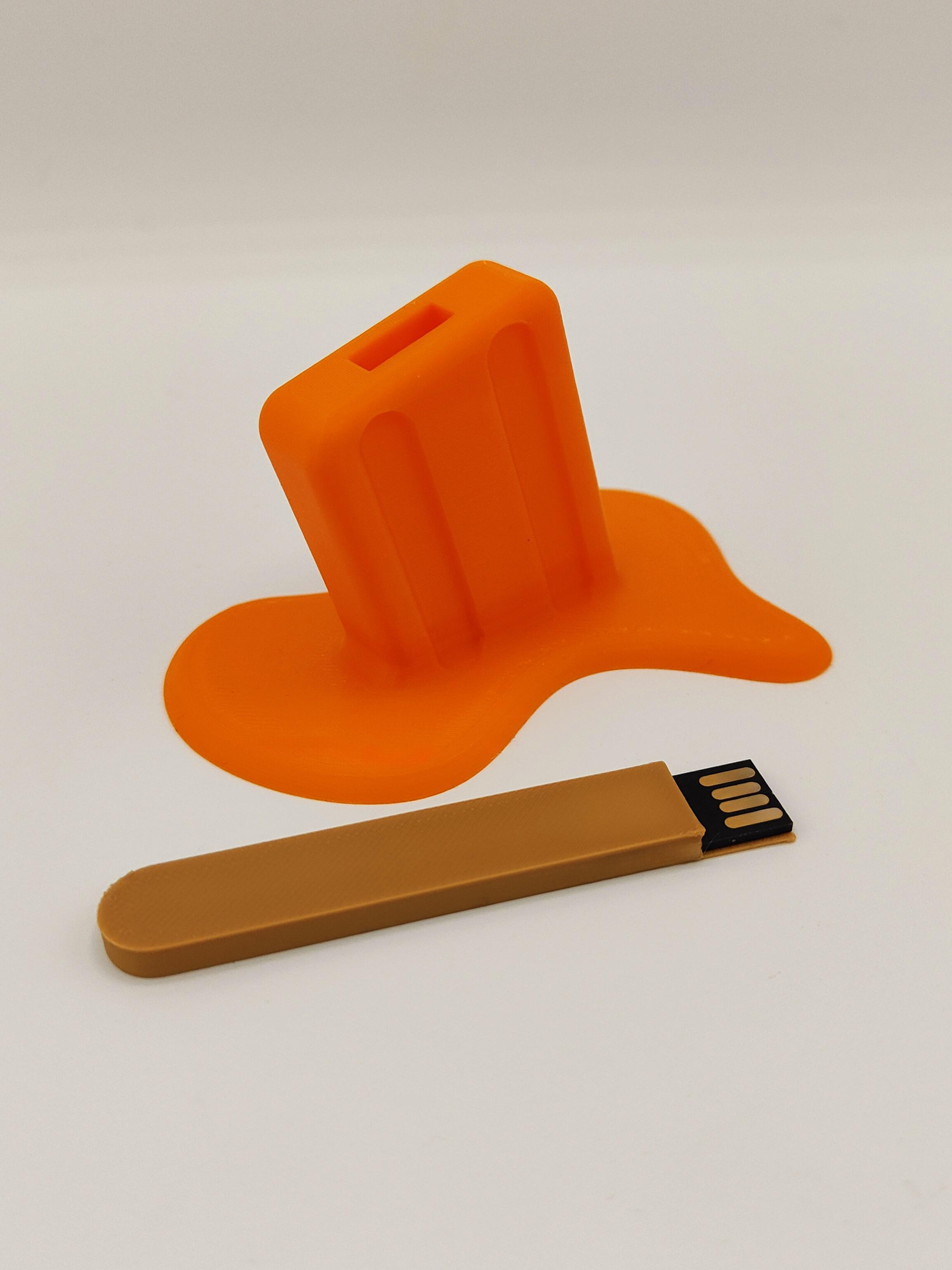Melted Popsicle USB Drive (Premium edition) 3d model