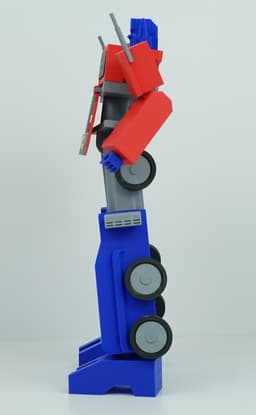 FULLY TRANSFORMABLE Optimus Prime! ( NO AMS, NO SUPPORTS ) 3d model