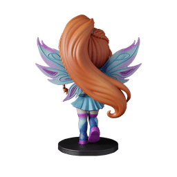 Bloom Winx Club - Free Sample STL | Full 11-Character Bundle on Profile 3d model