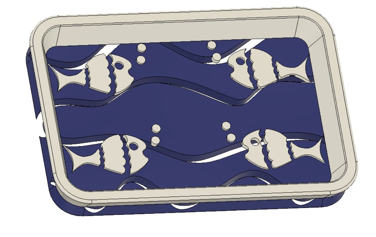 Soap holder decorative 3d model