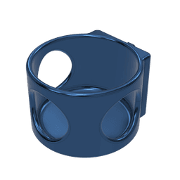 MultiBoard Spray Can Holder (Push-Fit Mount) 3d model