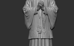 Saint John Vianney 3D Scanning STL Printable 3d model