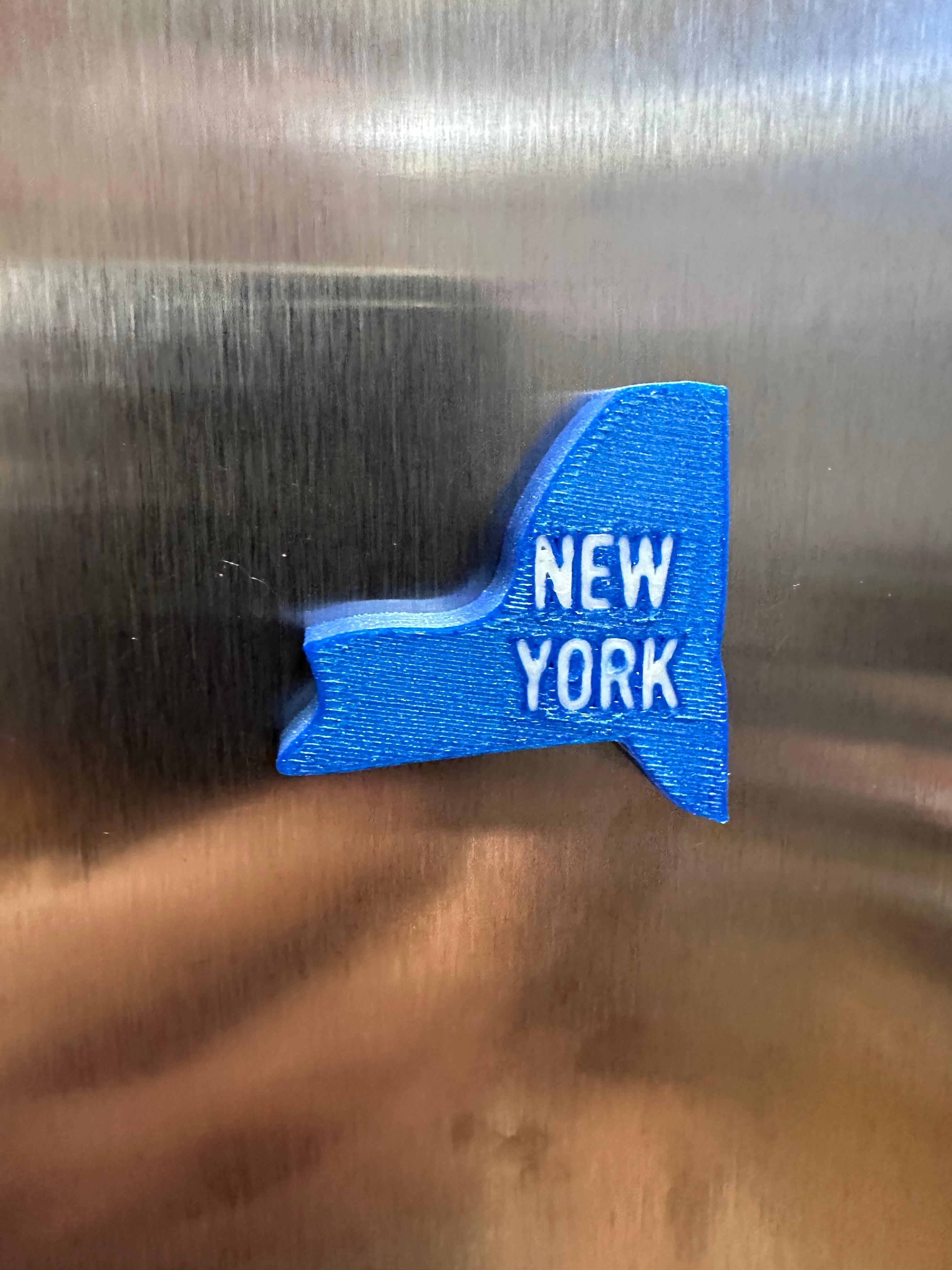  Merica Fridge Magnets - MMU version - NEW YORK 3d model