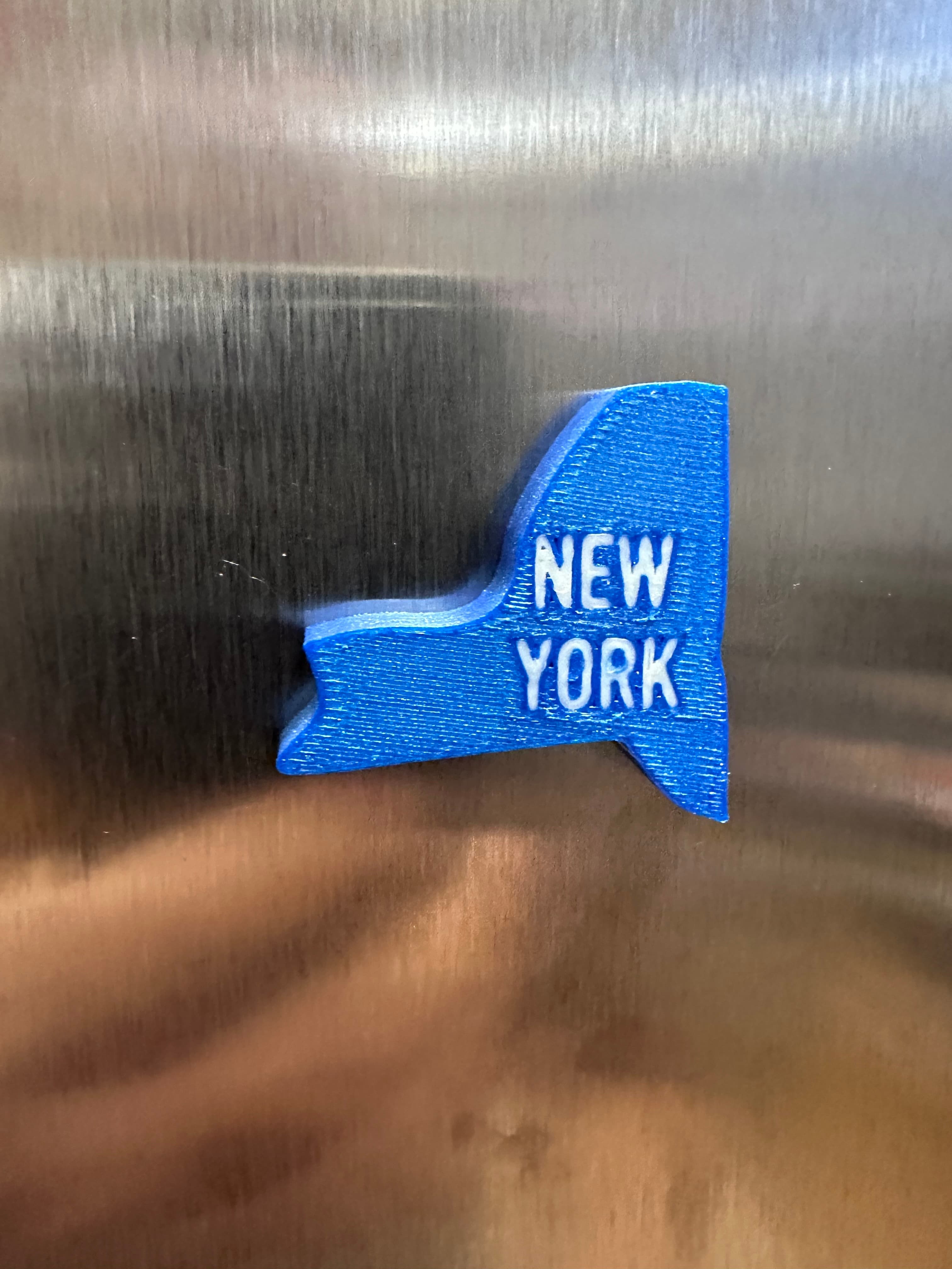 Merica Fridge Magnets - MMU version - NEW YORK 3d model